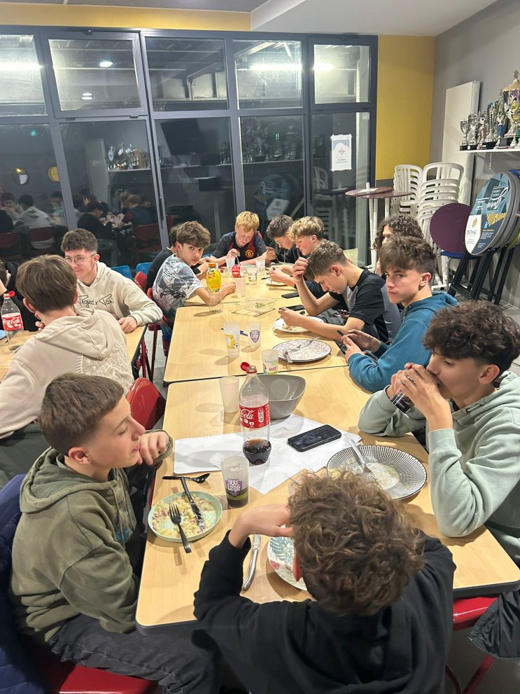 Repas de Noël des U15 et U18