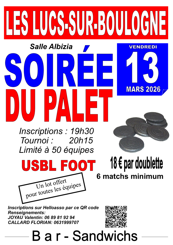 🎯 Tournoi de Palets USBL