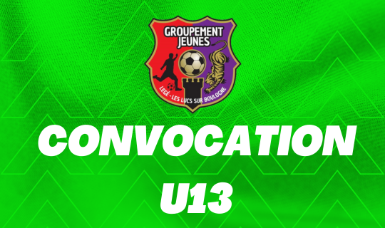 Convocations U13